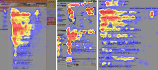 google search heatmap